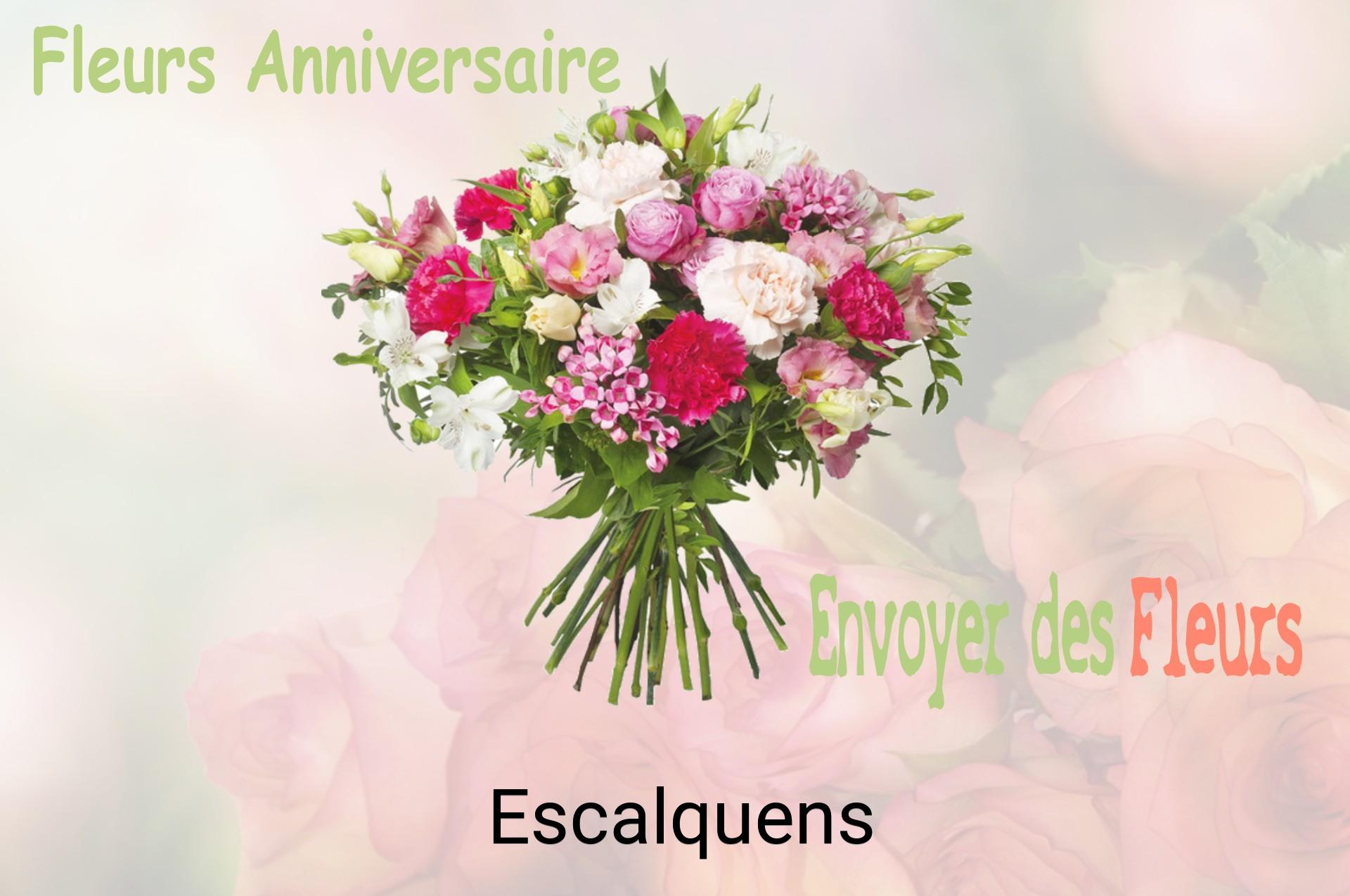 Bouquet de fleurs d’anniversaire livré à Escalquens